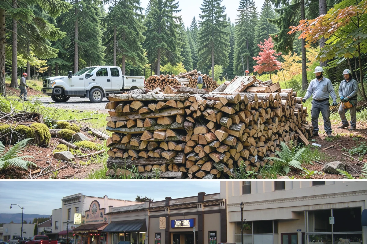 Fall Firewood Delivery in Burlington, Skagit County, WA - Early to mid fall is ideal, giving you a full supply in place before winter weather and demand both climb.