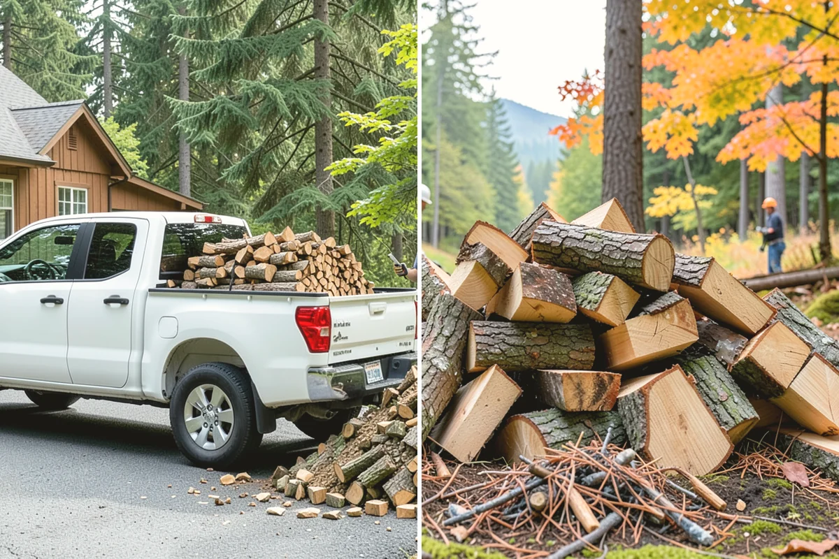 Fall Firewood Delivery in Carbonado, Pierce County, WA - Plan your fall stock-up quantity for the season