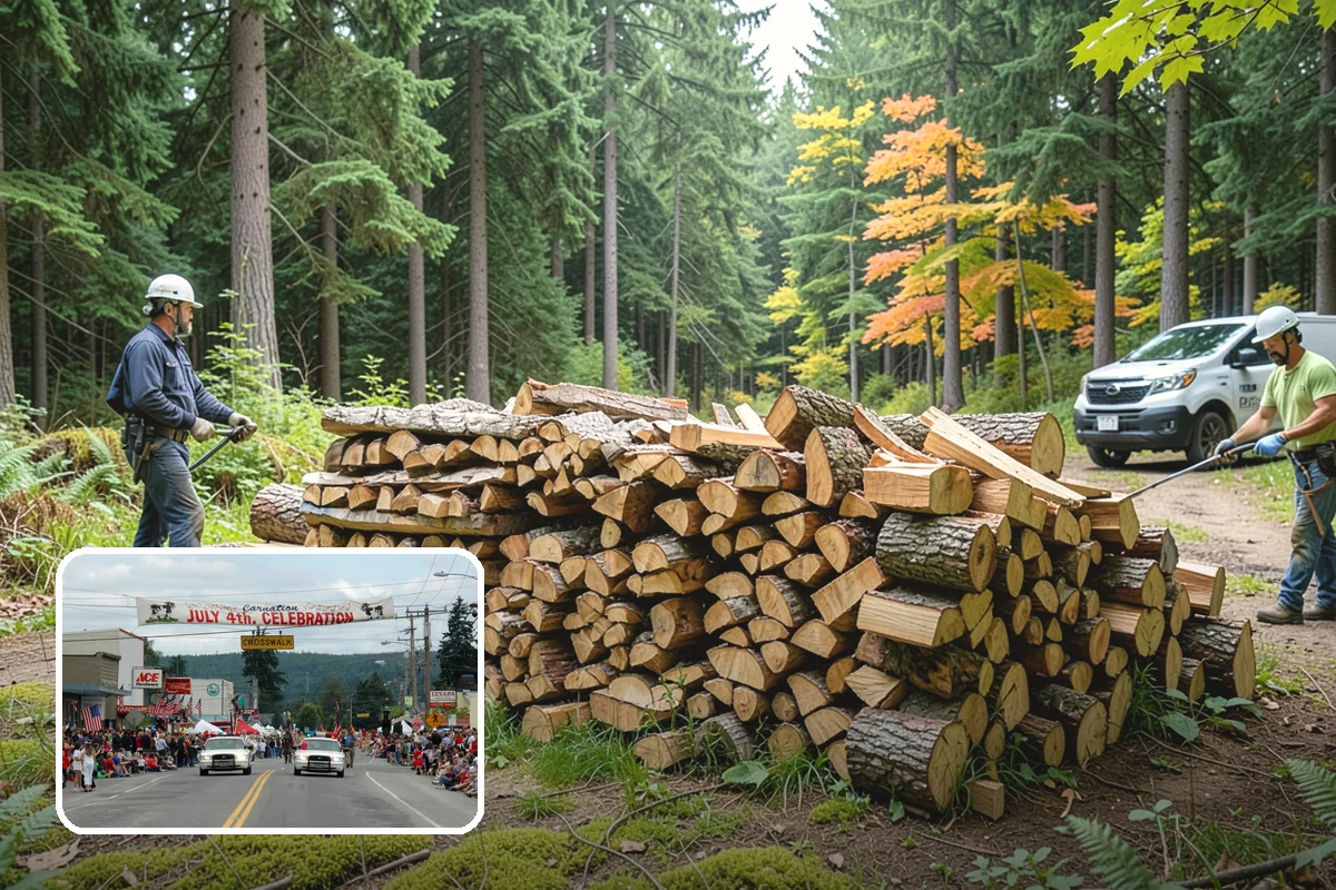 Fall Firewood Delivery in Carnation, King County, WA - Gets you stocked before the winter rush