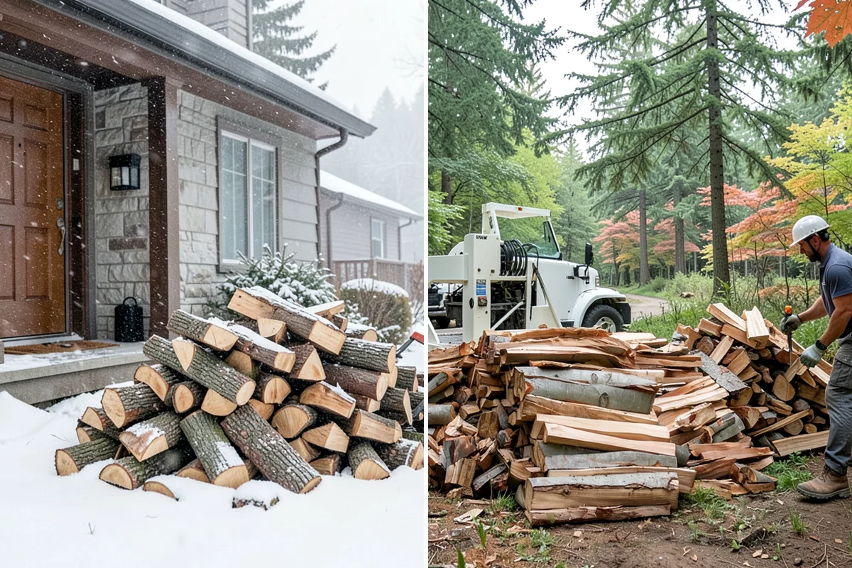 Fall Firewood Delivery in Clyde Hill, King County, WA - Plan your fall stock-up quantity for the season