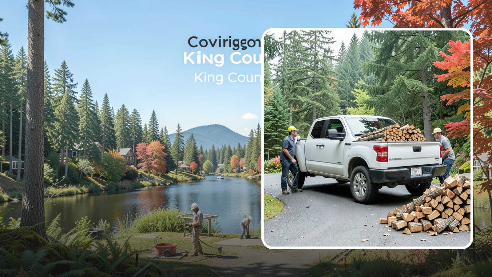 Fall Firewood Delivery in Covington, King County, WA - As the Northwest cools down, we deliver a full supply so you head into heating season already stocked and ready.