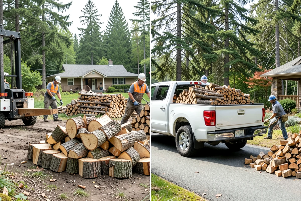 Fall Firewood Delivery in DuPont, Pierce County, WA - Plan your fall stock-up quantity for the season
