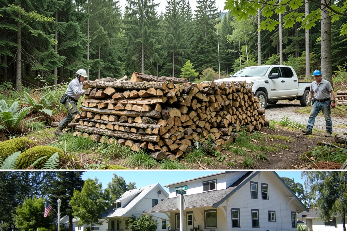 Fall Firewood Delivery in DuPont, Pierce County, WA - Early to mid fall is ideal, giving you a full supply in place before winter weather and demand both climb.