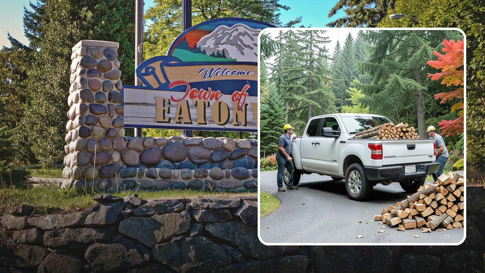 Fall Firewood Delivery in Eatonville, Pierce County, WA - As the Northwest cools down, we deliver a full supply so you head into heating season already stocked and ready.