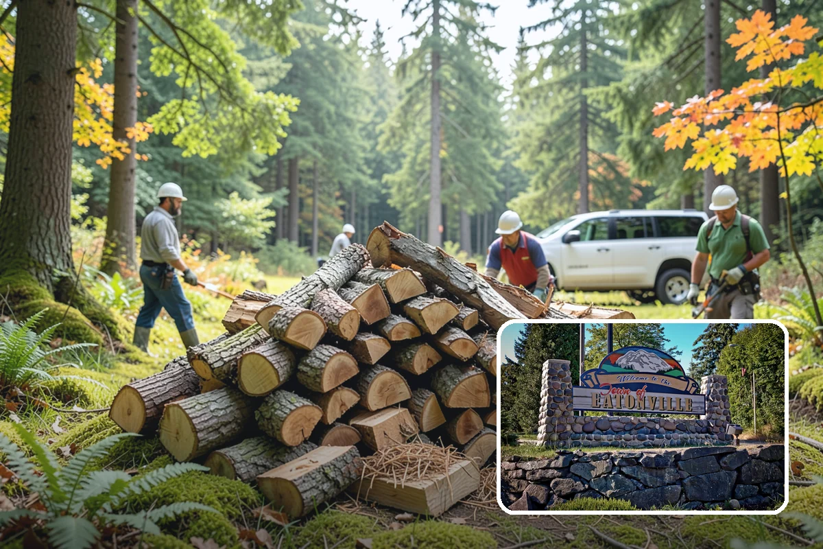 Fall Firewood Delivery in Eatonville, Pierce County, WA - Gets you stocked before the winter rush