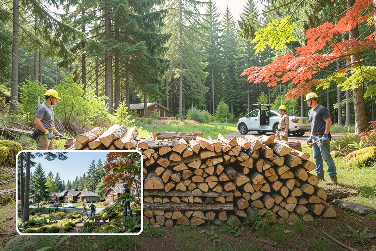 Fall Firewood Delivery in Edgewood, WA - Gets you stocked before the winter rush