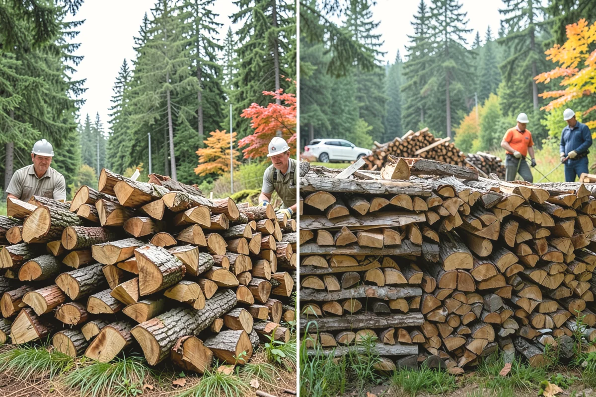 Fall Firewood Delivery in Edgewood, WA - Plan your fall stock-up quantity for the season