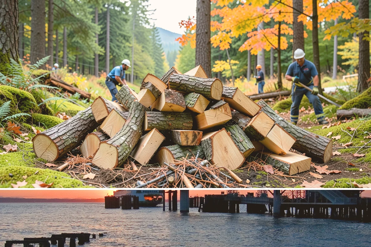 Fall Firewood Delivery in Edmonds, Snohomish County, WA - Early to mid fall is ideal, giving you a full supply in place before winter weather and demand both climb.