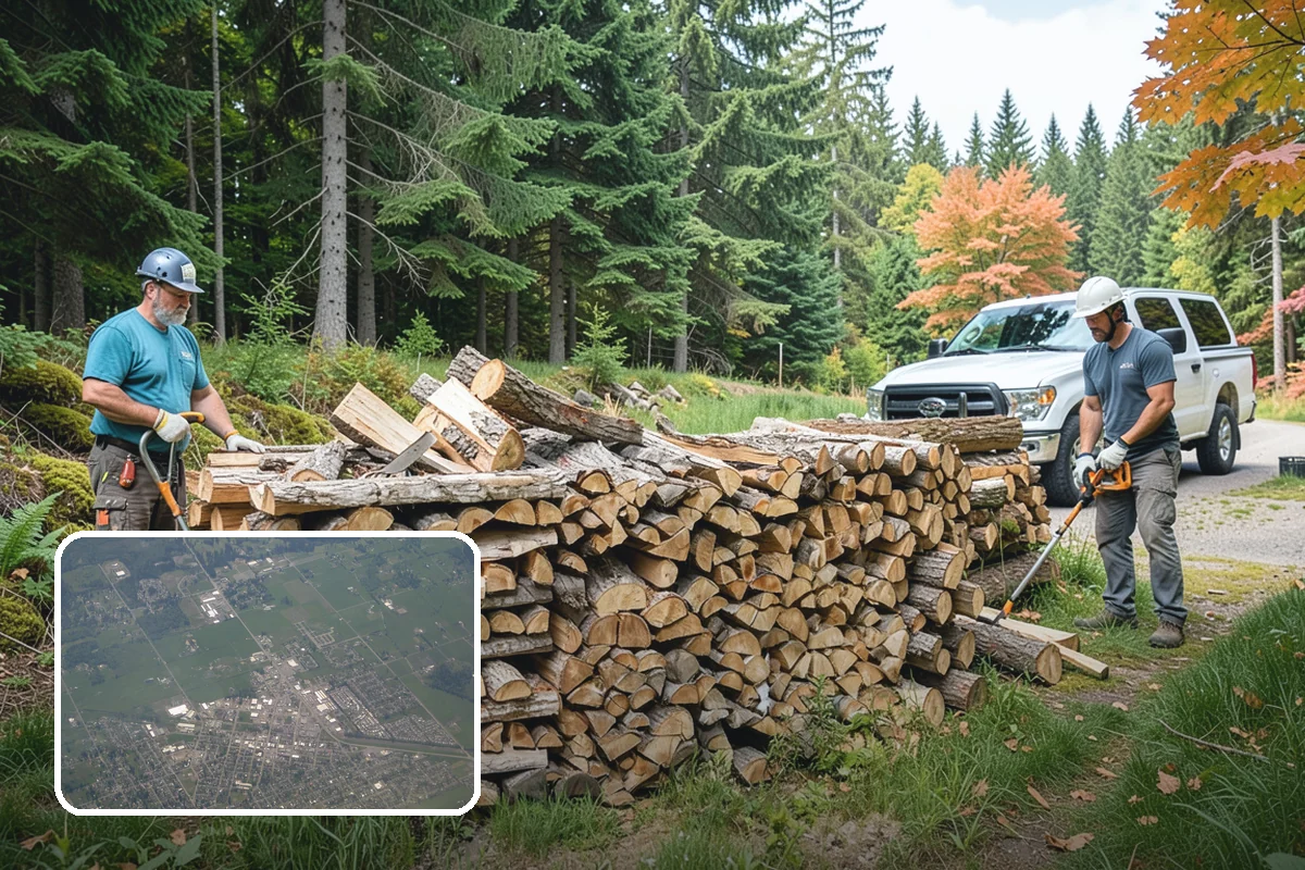 Fall Firewood Delivery in Enumclaw, King County, WA - Gets you stocked before the winter rush
