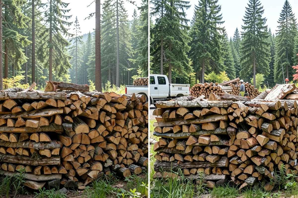 Fall Firewood Delivery in Enumclaw, King County, WA - Plan your fall stock-up quantity for the season