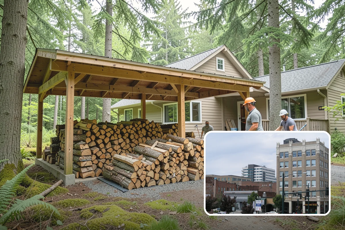 Fall Firewood Delivery in Everett, Snohomish County, WA - Gets you stocked before the winter rush