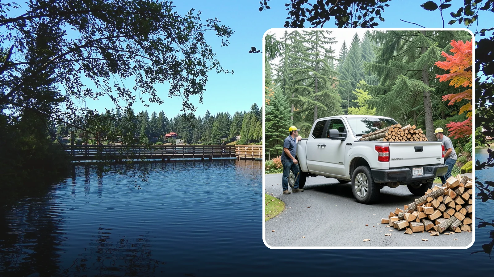 Fall Firewood Delivery in Federal Way, King County, WA - As the Northwest cools down, we deliver a full supply so you head into heating season already stocked and ready.