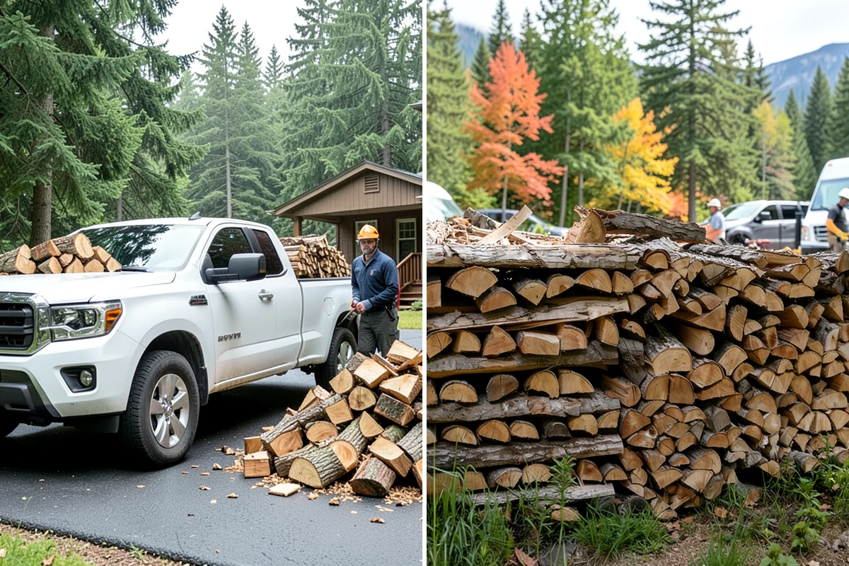 Fall Firewood Delivery in Gig Harbor, Pierce County, WA - Plan your fall stock-up quantity for the season