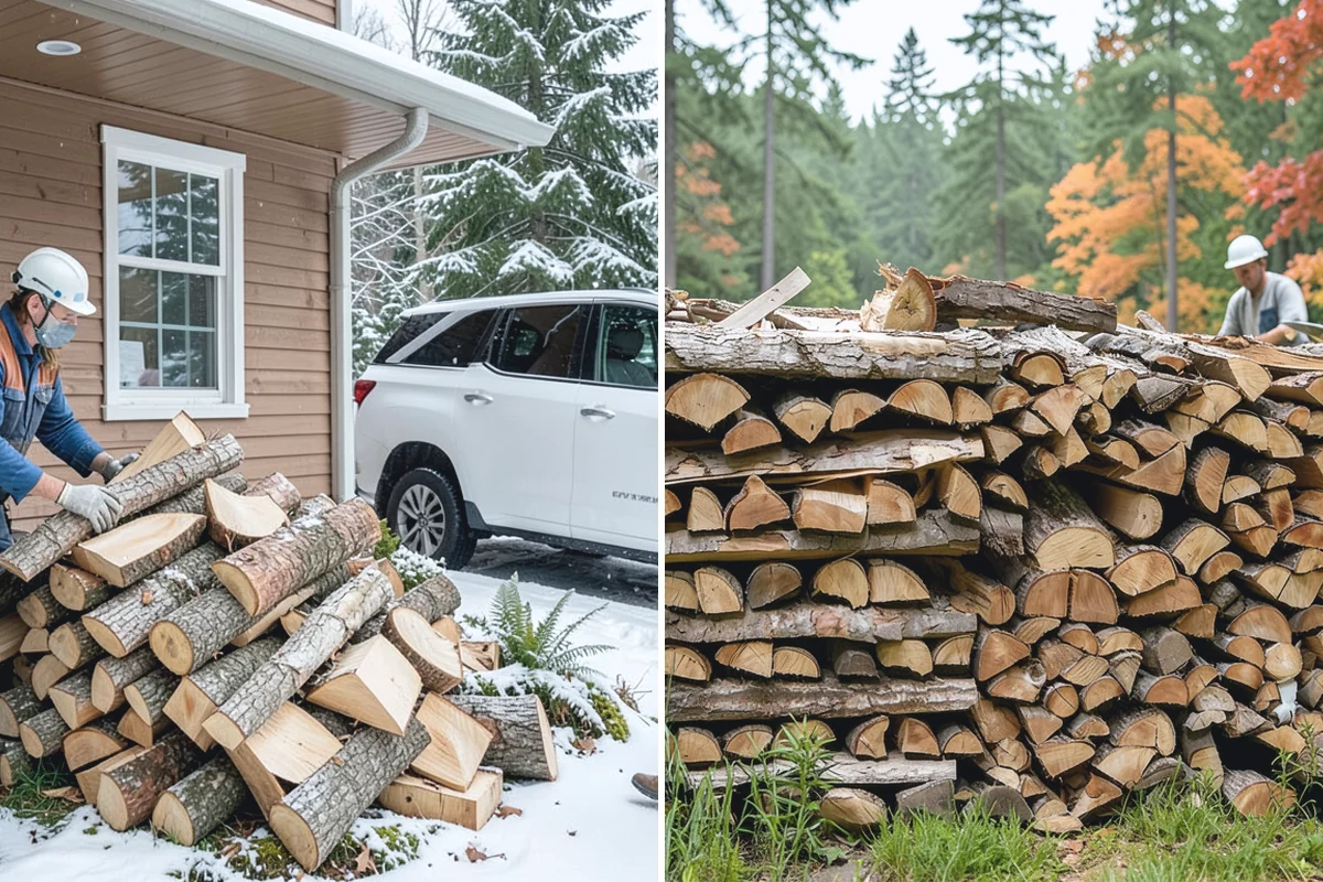 Fall Firewood Delivery in Gold Bar, Snohomish County, WA - Plan your fall stock-up quantity for the season