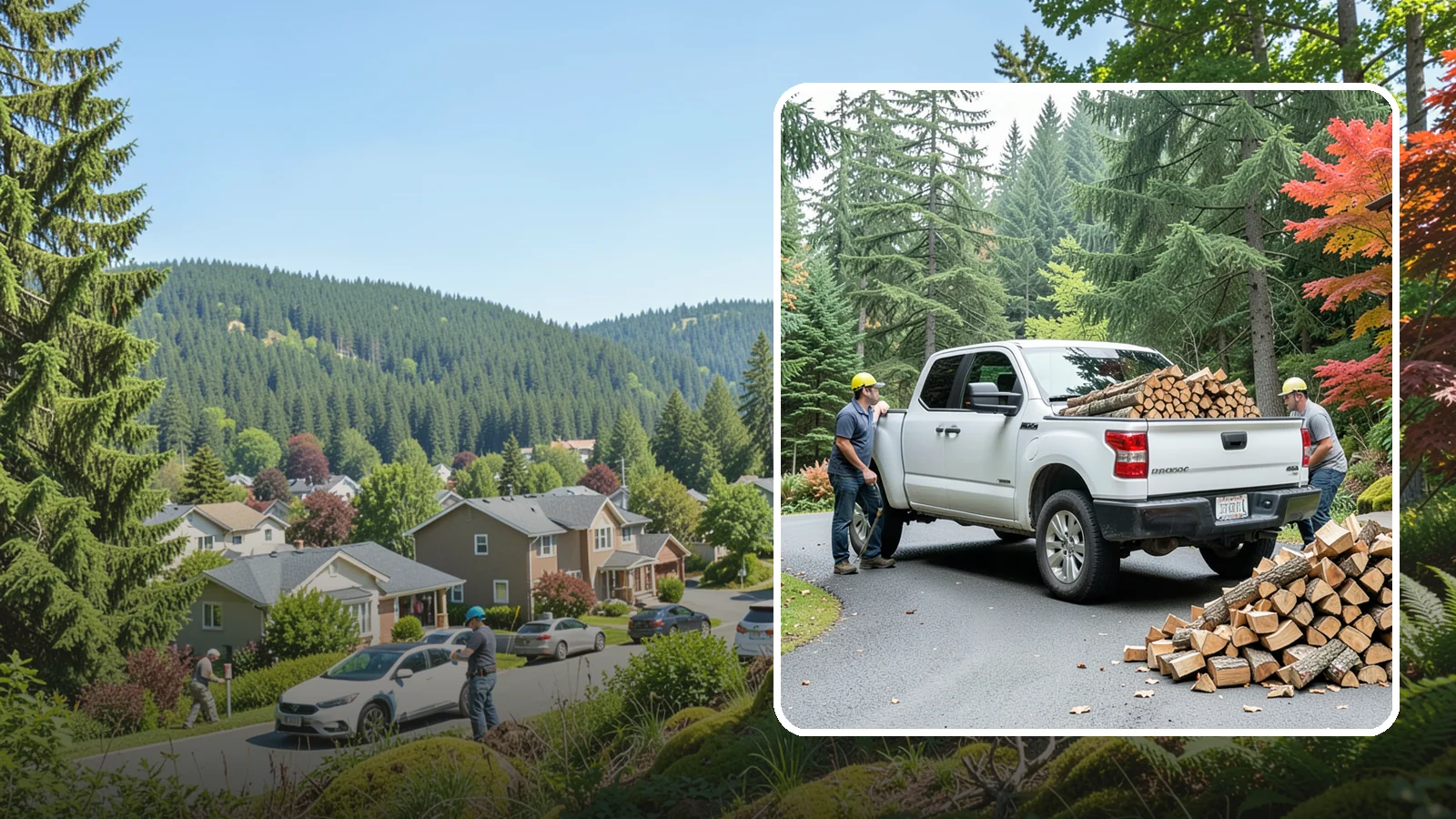 Fall Firewood Delivery in Index, Snohomish County, WA - As the Northwest cools down, we deliver a full supply so you head into heating season already stocked and ready.