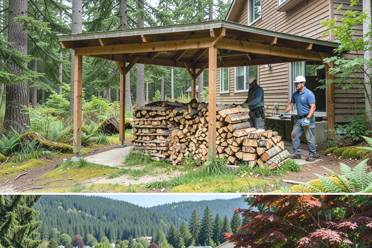 Fall Firewood Delivery in Index, Snohomish County, WA - Early to mid fall is ideal, giving you a full supply in place before winter weather and demand both climb.