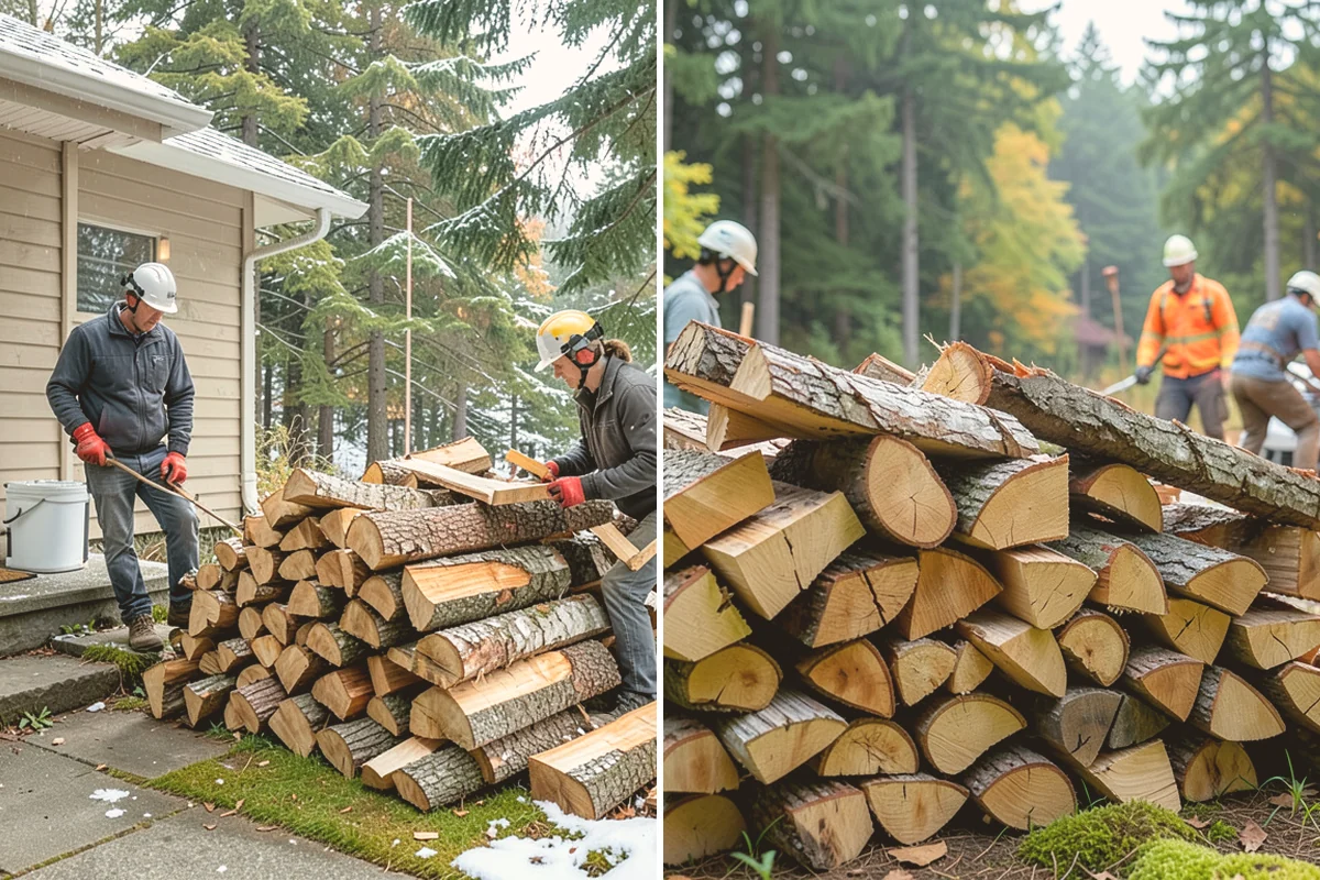Fall Firewood Delivery in Kent, King County, WA - Plan your fall stock-up quantity for the season