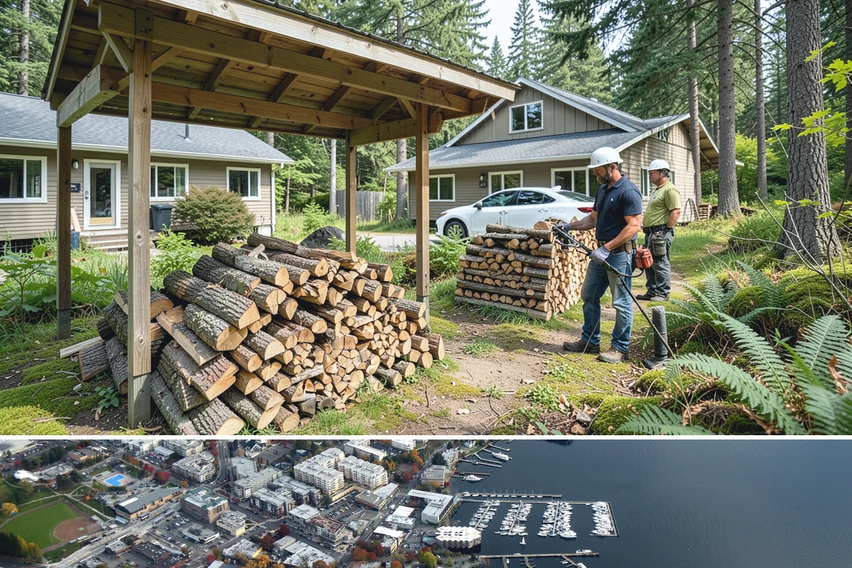 Fall Firewood Delivery in Kirkland, King County, WA - Early to mid fall is ideal, giving you a full supply in place before winter weather and demand both climb.