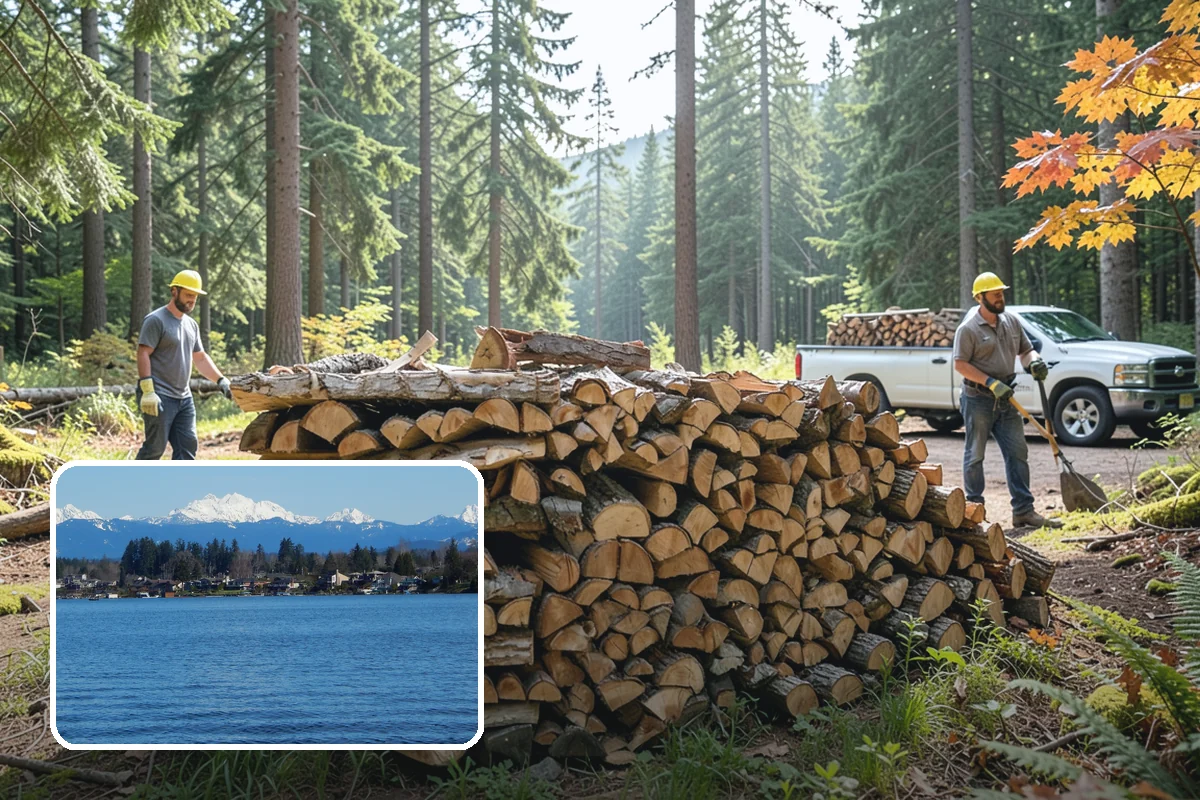 Fall Firewood Delivery in Lake Stevens, Snohomish County, WA - Gets you stocked before the winter rush