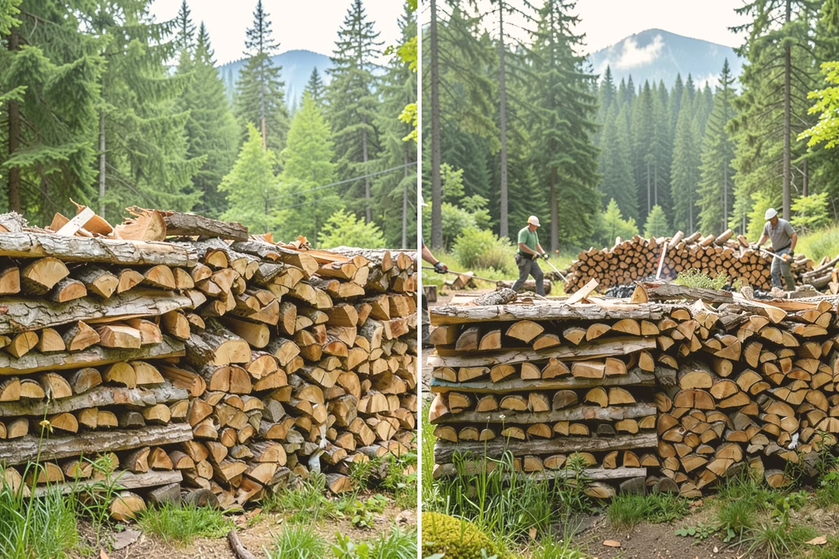 Fall Firewood Delivery in Langley, Island County, WA - Plan your fall stock-up quantity for the season