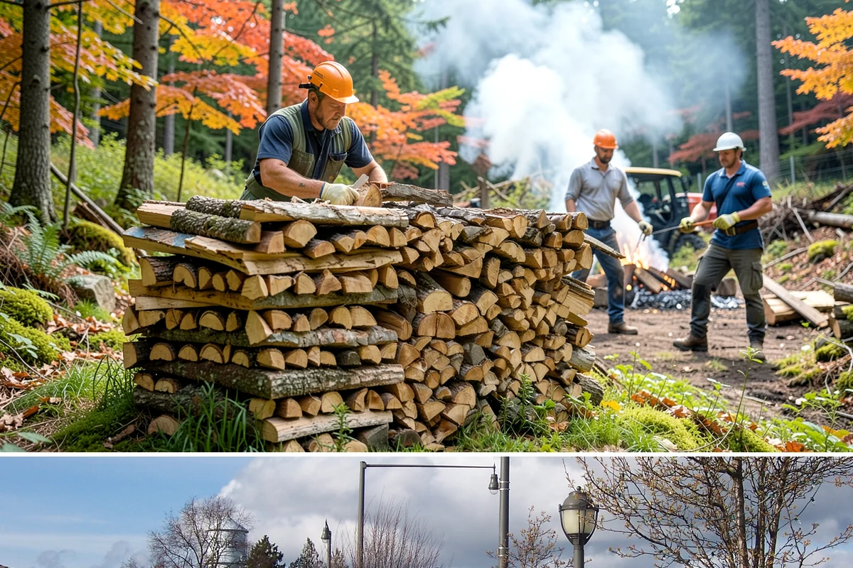 Fall Firewood Delivery in Marysville, Snohomish County, WA - Early to mid fall is ideal, giving you a full supply in place before winter weather and demand both climb.
