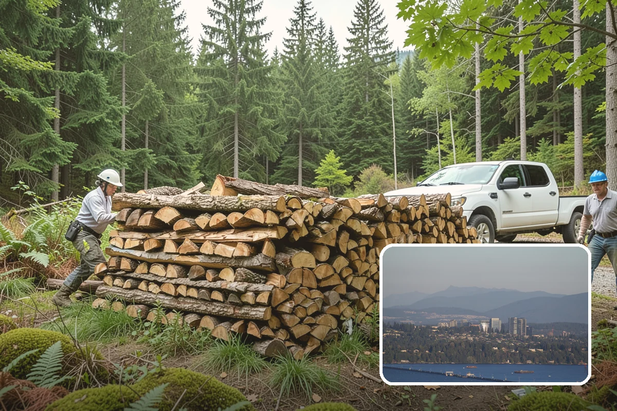 Fall Firewood Delivery in Medina, King County, WA - Gets you stocked before the winter rush