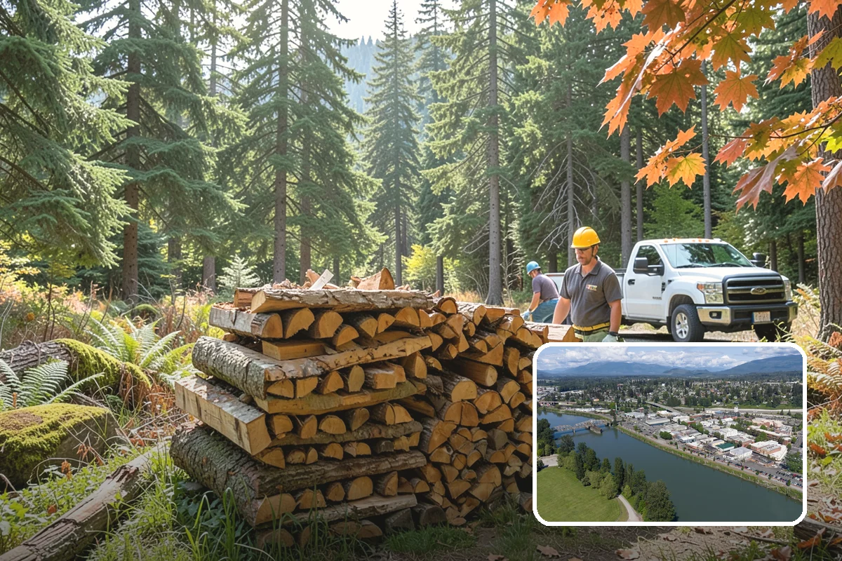 Fall Firewood Delivery in Mount Vernon, WA - Gets you stocked before the winter rush