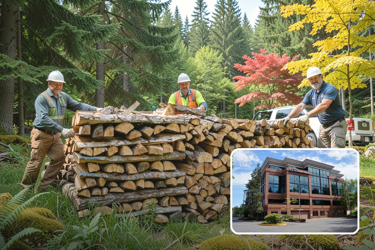 Fall Firewood Delivery in Mountlake Terrace, Snohomish County, WA - Gets you stocked before the winter rush