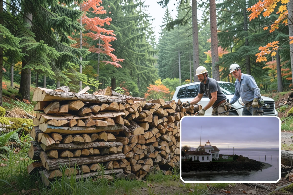 Fall Firewood Delivery in Mukilteo, Snohomish County, WA - Gets you stocked before the winter rush