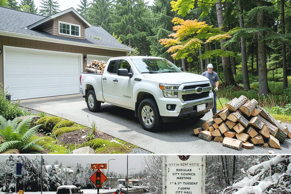 Fall Firewood Delivery in Newcastle, King County, WA - Early to mid fall is ideal, giving you a full supply in place before winter weather and demand both climb.