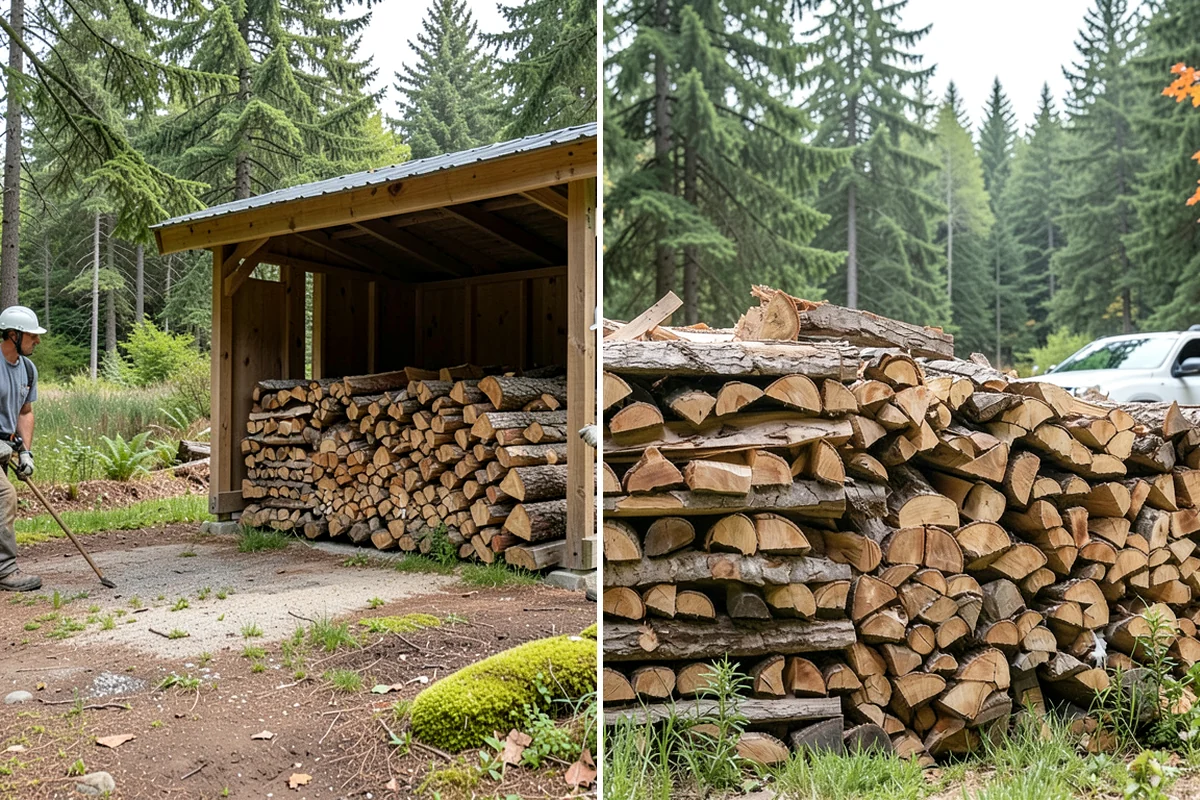 Fall Firewood Delivery in Normandy Park, King County, WA - Plan your fall stock-up quantity for the season