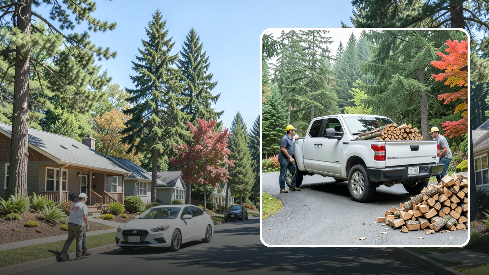 Fall Firewood Delivery in Orting, Pierce County, WA - As the Northwest cools down, we deliver a full supply so you head into heating season already stocked and ready.
