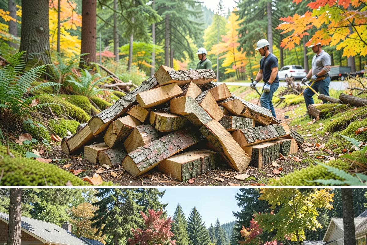 Fall Firewood Delivery in Orting, Pierce County, WA - Early to mid fall is ideal, giving you a full supply in place before winter weather and demand both climb.