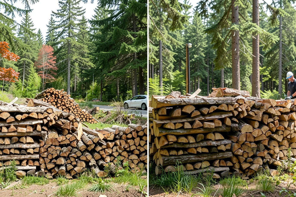 Fall Firewood Delivery in Pacific, King County, WA - Plan your fall stock-up quantity for the season