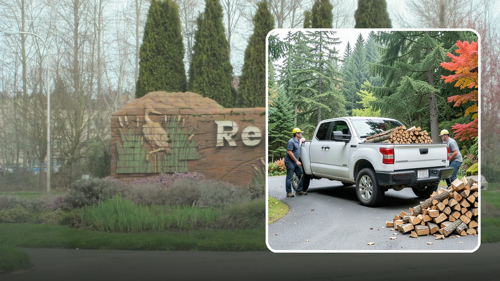 Fall Firewood Delivery in Renton, King County, WA - As the Northwest cools down, we deliver a full supply so you head into heating season already stocked and ready.