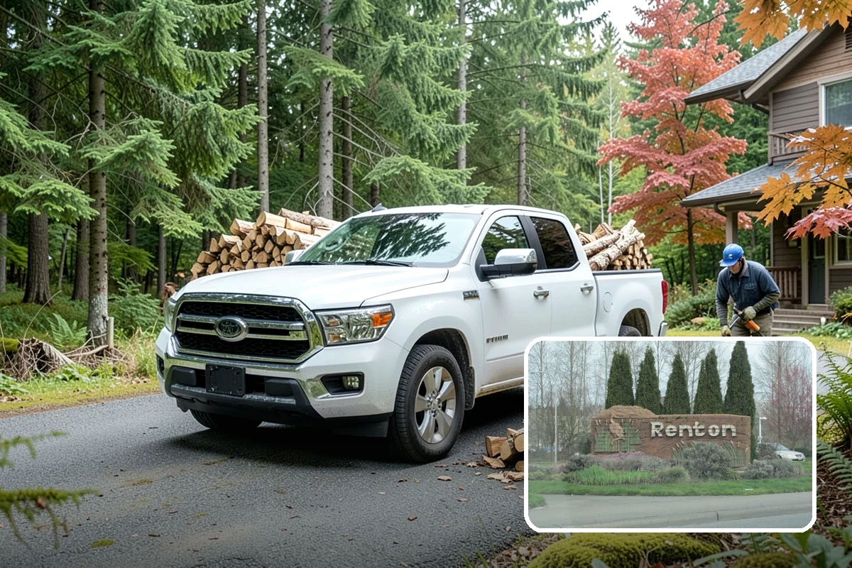 Fall Firewood Delivery in Renton, King County, WA - Gets you stocked before the winter rush