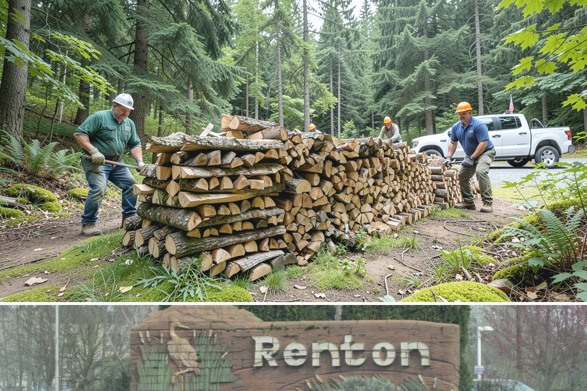 Fall Firewood Delivery in Renton, King County, WA - Early to mid fall is ideal, giving you a full supply in place before winter weather and demand both climb.