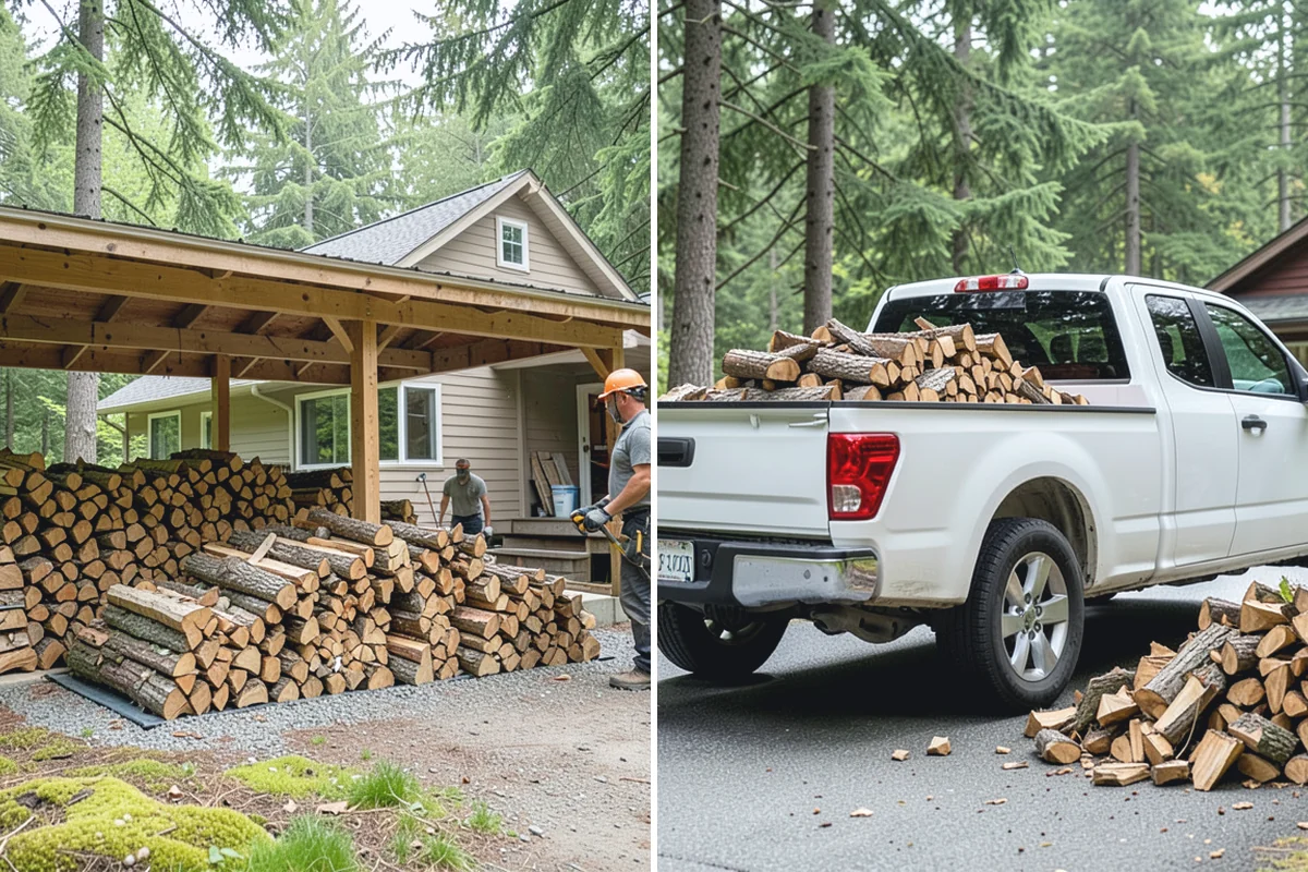 Fall Firewood Delivery in Roy, Pierce County, WA - Plan your fall stock-up quantity for the season