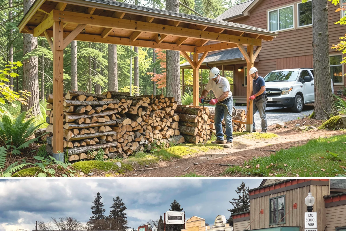 Fall Firewood Delivery in Roy, Pierce County, WA - Early to mid fall is ideal, giving you a full supply in place before winter weather and demand both climb.