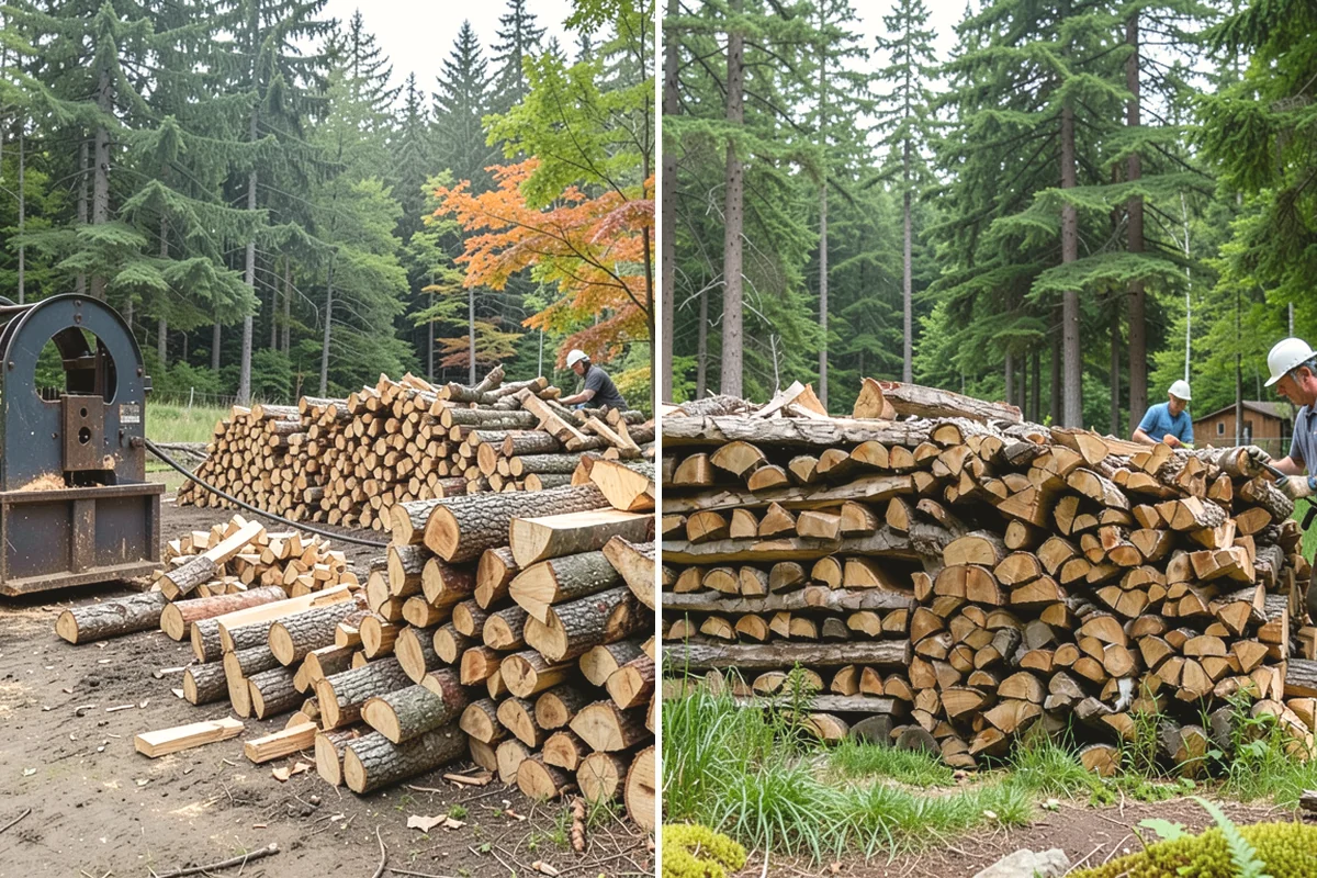 Fall Firewood Delivery in Ruston, Pierce County, WA - Plan your fall stock-up quantity for the season