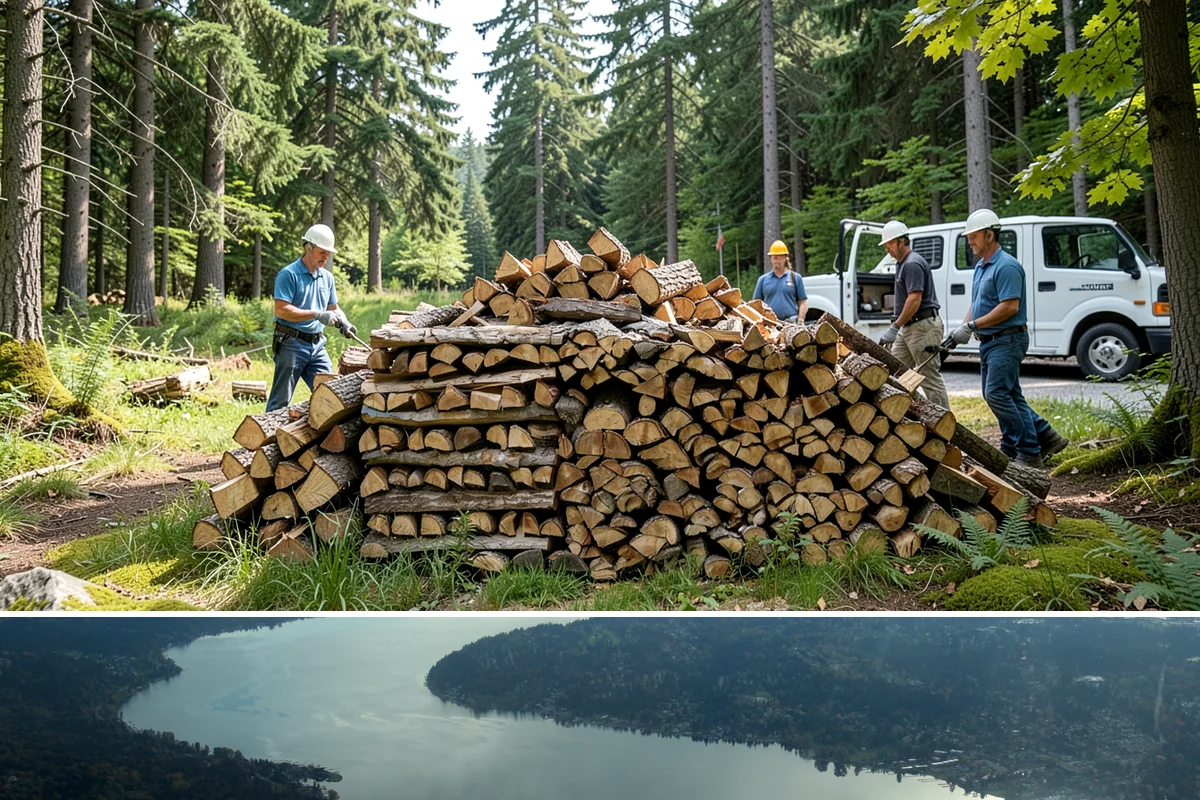 Fall Firewood Delivery in Sammamish, King County, WA - Early to mid fall is ideal, giving you a full supply in place before winter weather and demand both climb.
