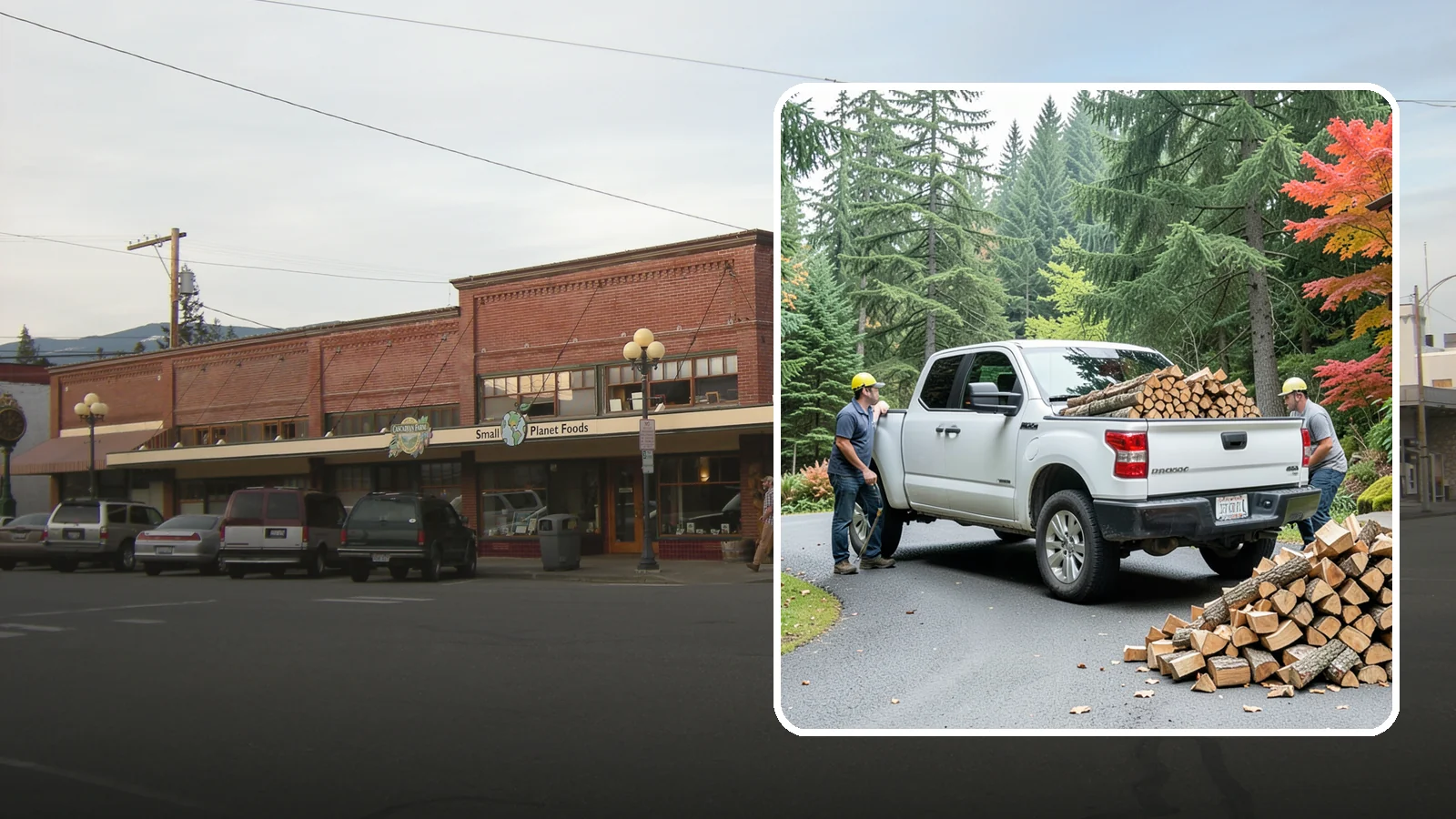 Fall Firewood Delivery in Sedro-Woolley, Skagit County, WA - As the Northwest cools down, we deliver a full supply so you head into heating season already stocked and ready.