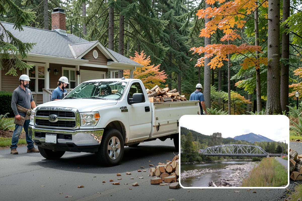 Fall Firewood Delivery in Skykomish, King County, WA - Gets you stocked before the winter rush