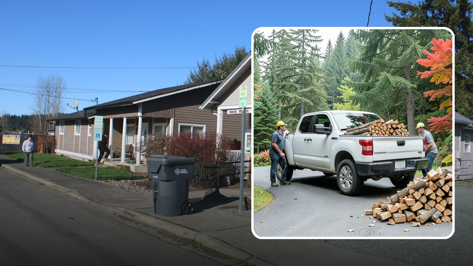 Fall Firewood Delivery in South Prairie, Pierce County, WA - As the Northwest cools down, we deliver a full supply so you head into heating season already stocked and ready.