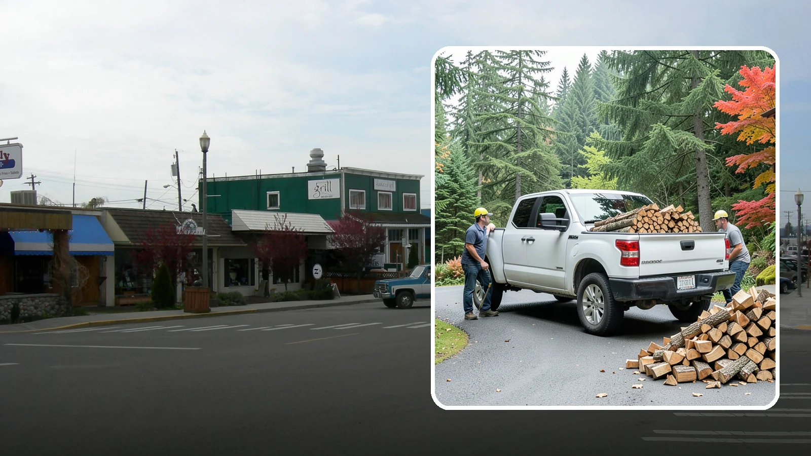 Fall Firewood Delivery in Stanwood, Snohomish County, WA - As the Northwest cools down, we deliver a full supply so you head into heating season already stocked and ready.