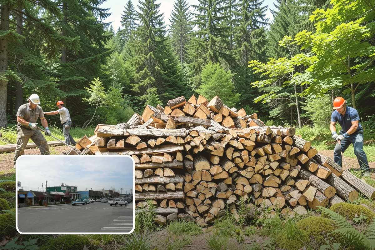 Fall Firewood Delivery in Stanwood, Snohomish County, WA - Gets you stocked before the winter rush