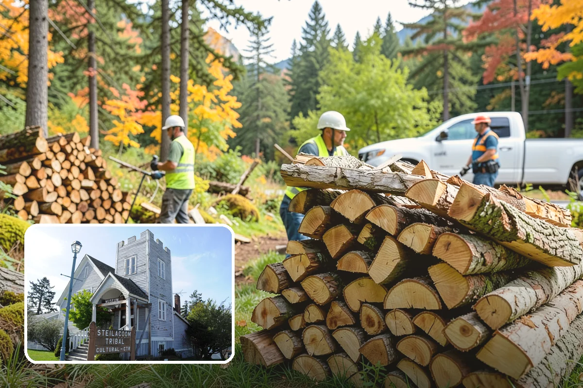 Fall Firewood Delivery in Steilacoom, Pierce County, WA - Gets you stocked before the winter rush
