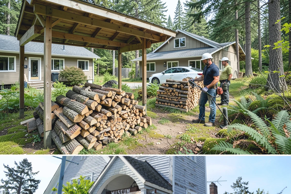 Fall Firewood Delivery in Steilacoom, Pierce County, WA - Early to mid fall is ideal, giving you a full supply in place before winter weather and demand both climb.
