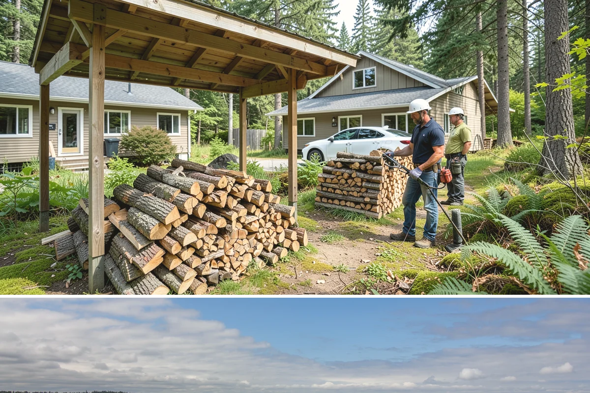 Fall Firewood Delivery in University Place, Pierce County, WA - Early to mid fall is ideal, giving you a full supply in place before winter weather and demand both climb.