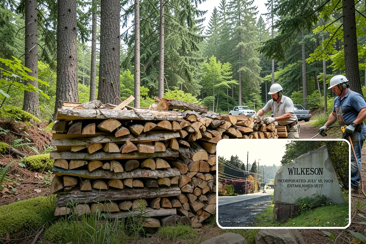 Fall Firewood Delivery in Wilkeson, Pierce County, WA - Gets you stocked before the winter rush